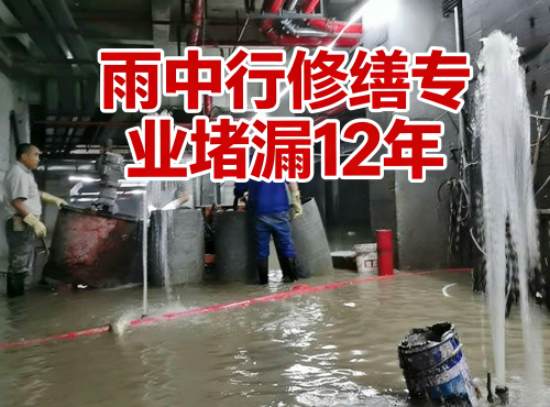 舟山地下室防水堵漏案例